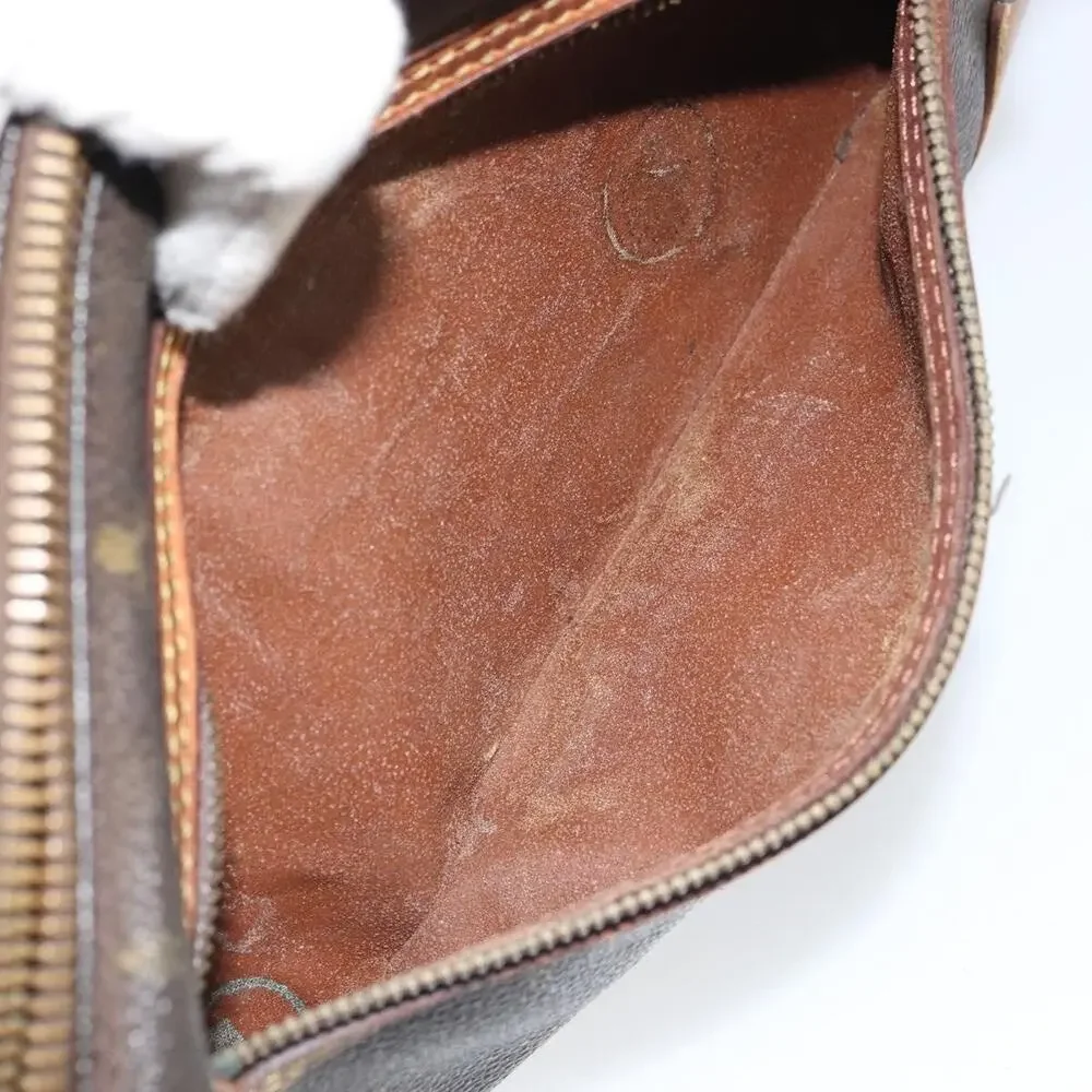 Louis Vuitton Monogram Marly Dragonne GM Clutch Bag Brown